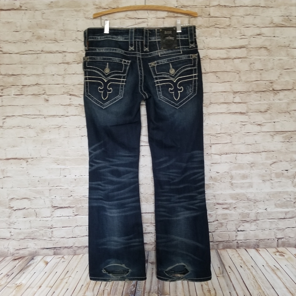 Rock Revival men John Boot Cut Jeans size 31 x 30